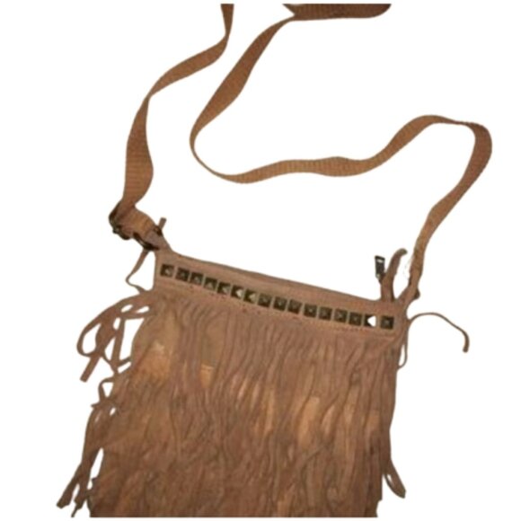 GARAGE Fringe Crossbody Bag with Tassel Shoulder Strap Western boho style - Picture 3 of 10